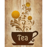 Схема для вышивки бисером "Чай" (Схема или набор)